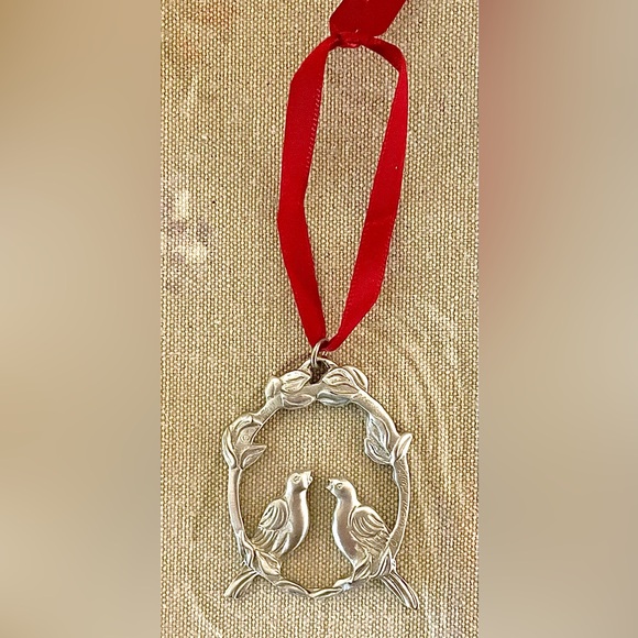 🇨🇦Pewter turtle doves ornament 🎄 - Picture 5 of 5